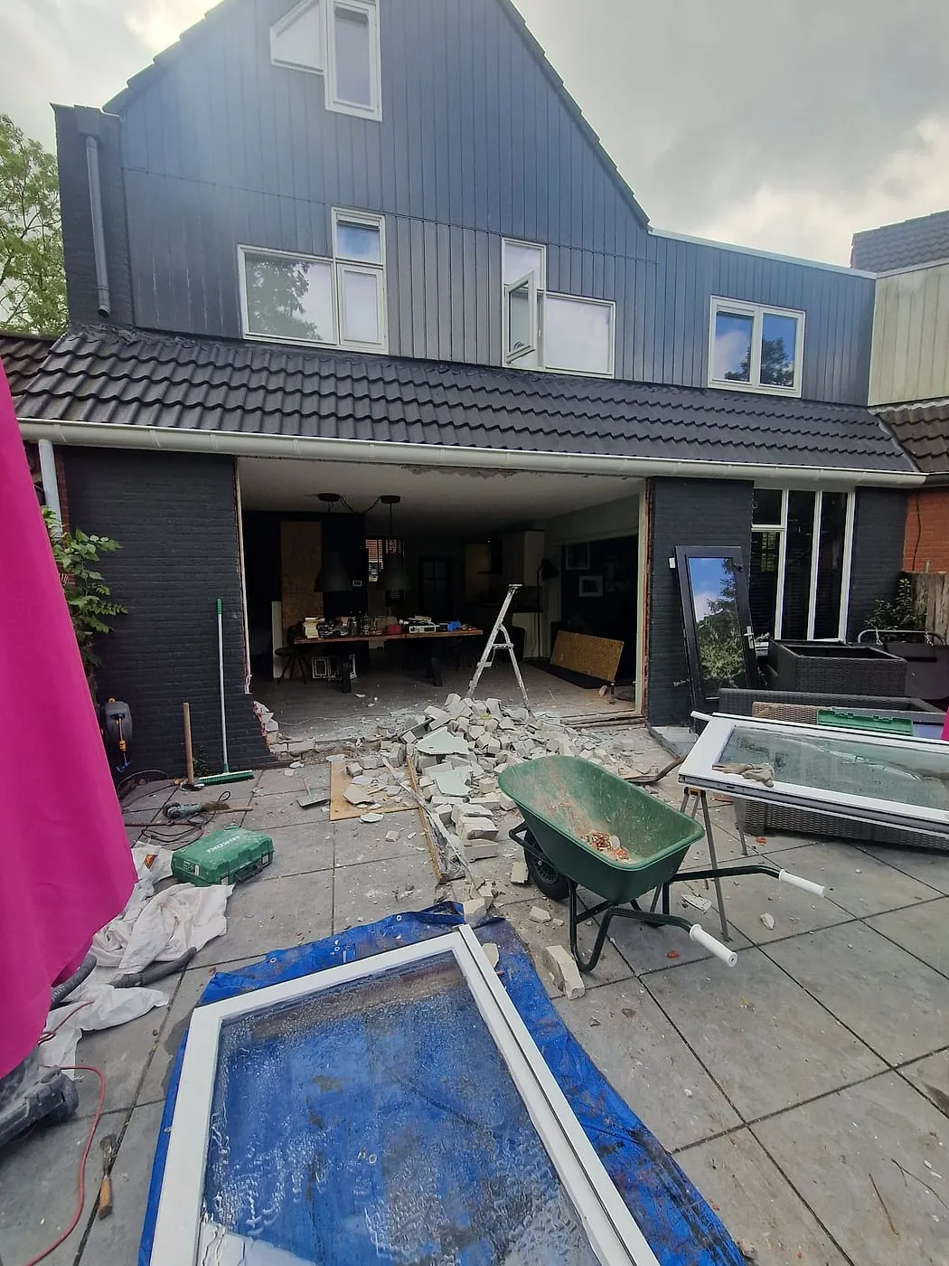 Complete verbouwing in Beijum door BontBouw — de situatie vóór de renovatie
