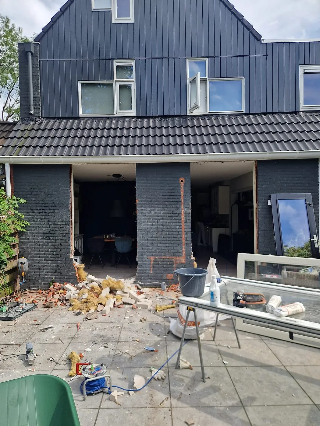 Complete verbouwing in Beijum door BontBouw — de situatie vóór de renovatie