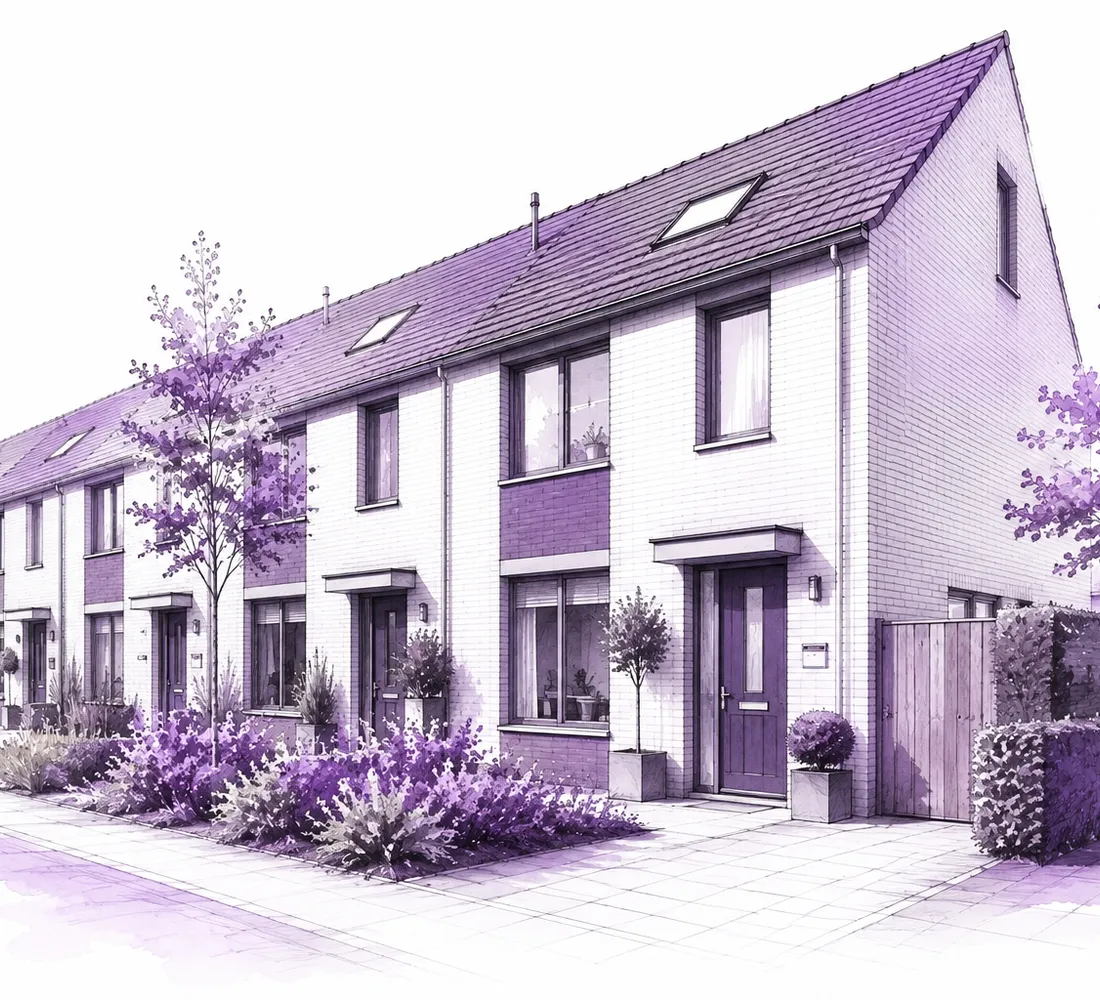 Sfeerimpressie van een Bontbouw-project